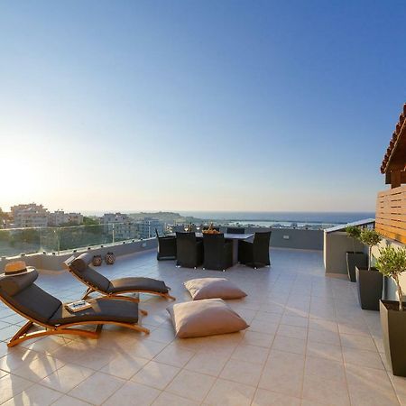 Apartament Stelios Penthouse Retimno Zewnętrze zdjęcie