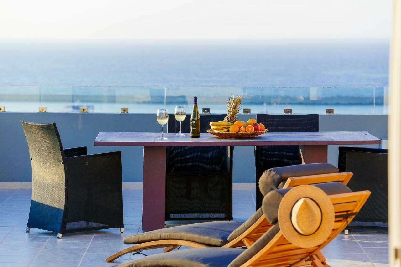 Apartament Stelios Penthouse Retimno Zewnętrze zdjęcie