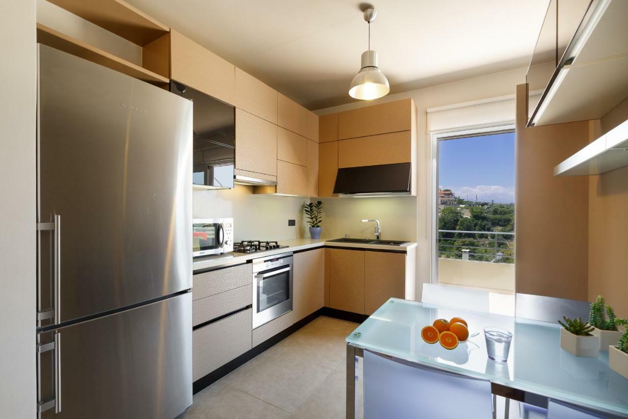 Apartament Stelios Penthouse Retimno Zewnętrze zdjęcie