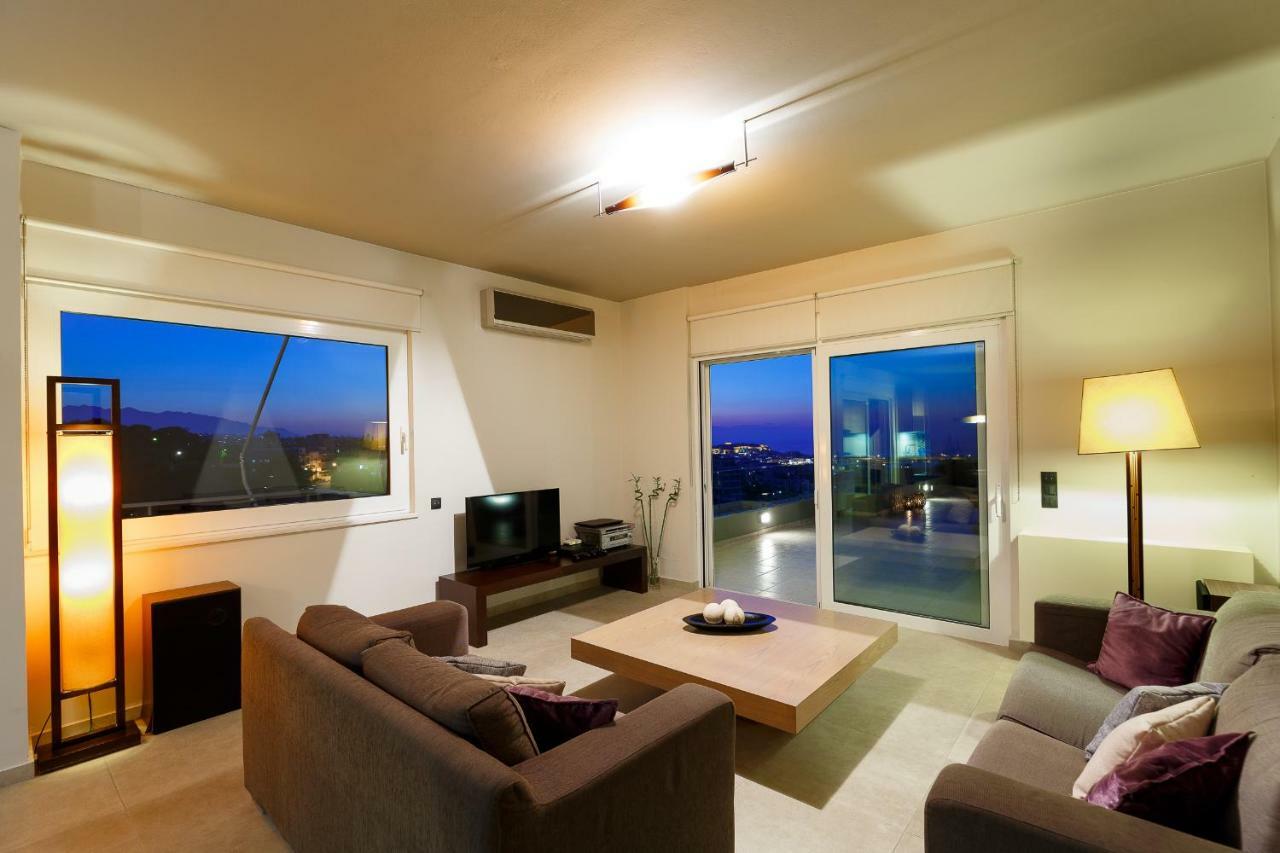 Apartament Stelios Penthouse Retimno Zewnętrze zdjęcie