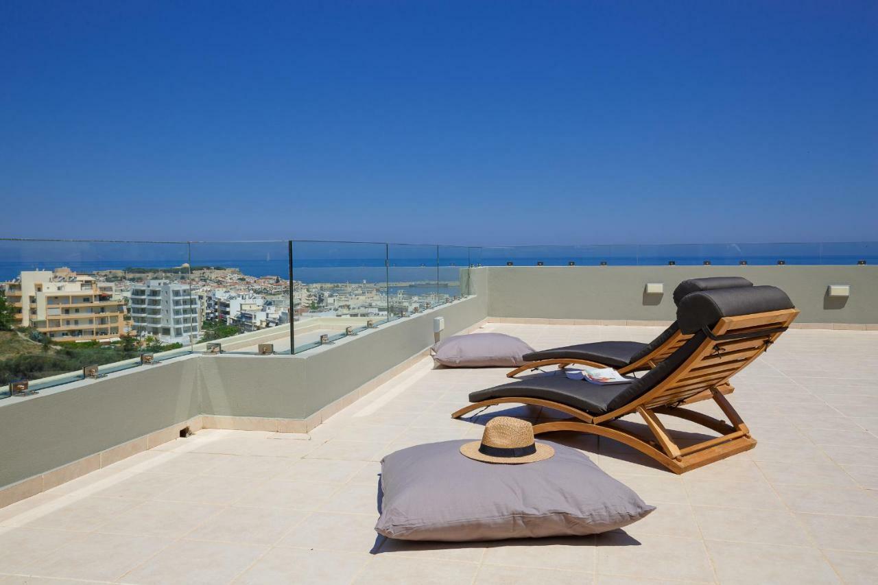 Apartament Stelios Penthouse Retimno Zewnętrze zdjęcie