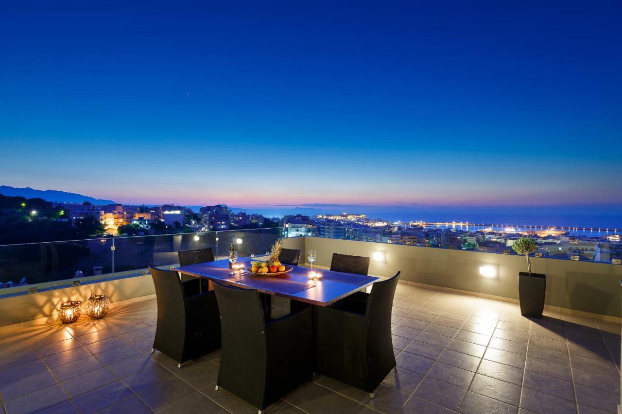 Apartament Stelios Penthouse Retimno Zewnętrze zdjęcie