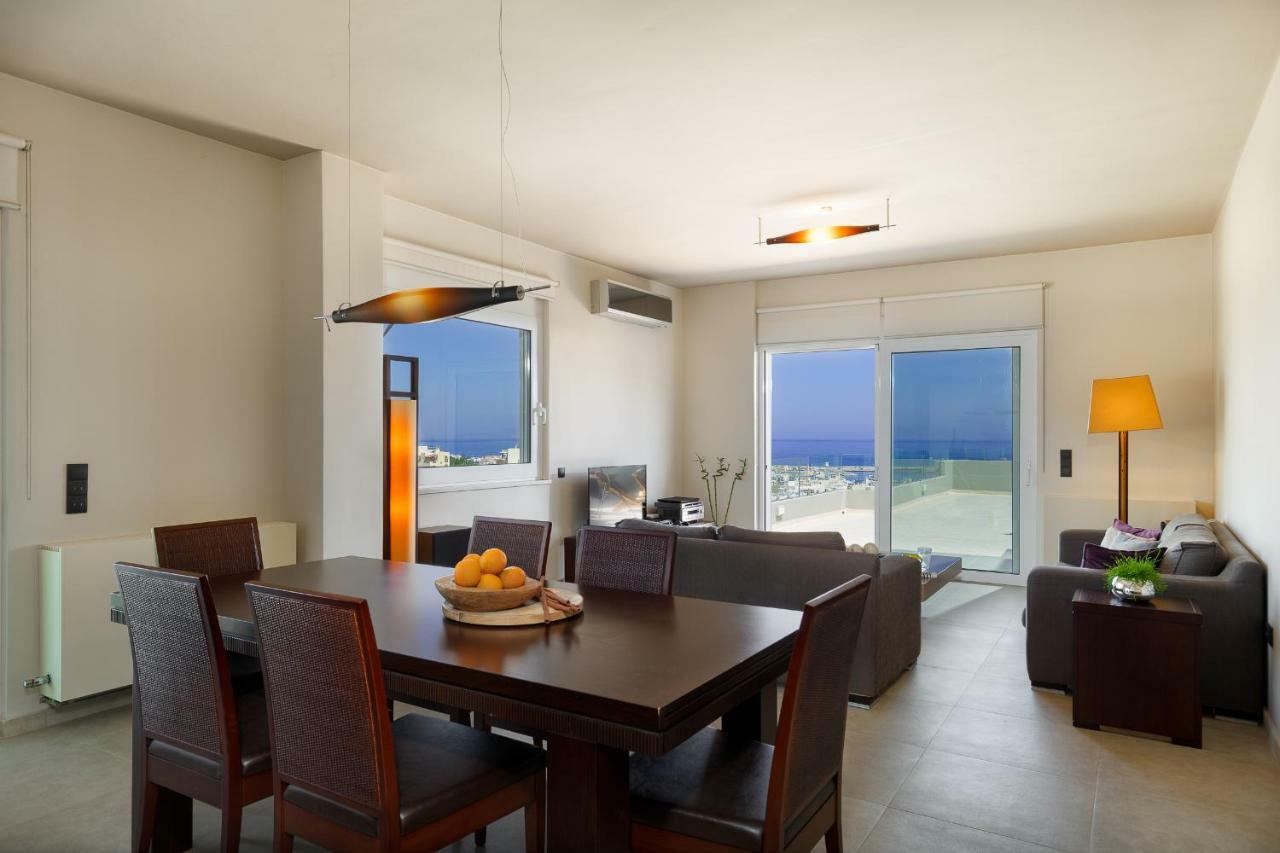 Apartament Stelios Penthouse Retimno Zewnętrze zdjęcie